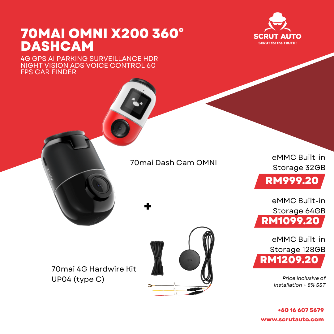 70mai Dash Cam Omni 【未開封】32GB ssph.zone-1697770743-